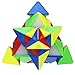Dreampark Pyramid Speed Cube Triangle Stickerless Cube Puzzles for Kids