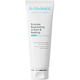 Dr. Schrammek Enzyme Regulating Peeling 2.55 fl oz - Face Peeling | 2-in-1 exfoliating cream for oily &amp; blemished skin, with enzymatic action, clears pores, refines texture, vegan