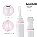 2 in 1 Bikini Trimmer Nose Trimmer Battery Operated Bikini Grooming Kit Mini Portable Design Women Groomer Kit for Bikini Area/Armpit/Arm/Leg