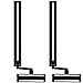 Soundbar Mount with Depth Adjustments for TV Wall Mount Brackets