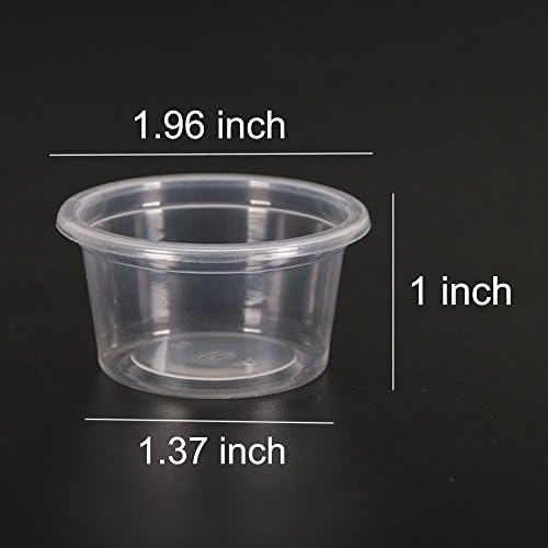 Amazon Com Slson 100 Pack Gecko Food And Water Cups Gecko Ledge