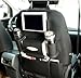 AvtoGoody Car Seat Back Organizer for Kids and Adults with PU Leather (Black)