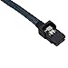 CableDeconn 3FT Internal SFF8087 Mini SAS 36pin Male W/Latch To SATA 7Pin Female (X4) Forward Breakout Cable (G0102)