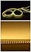 CBconcept UL Listed, 13 Feet, 1400 Lumen, 3000K Warm White, Dimmable, 110-120V AC Flexible Flat LED Strip Rope Light, 240 Units 3528 SMD LEDs, Indoor Outdoor Use, Accessories Included, Ready to use