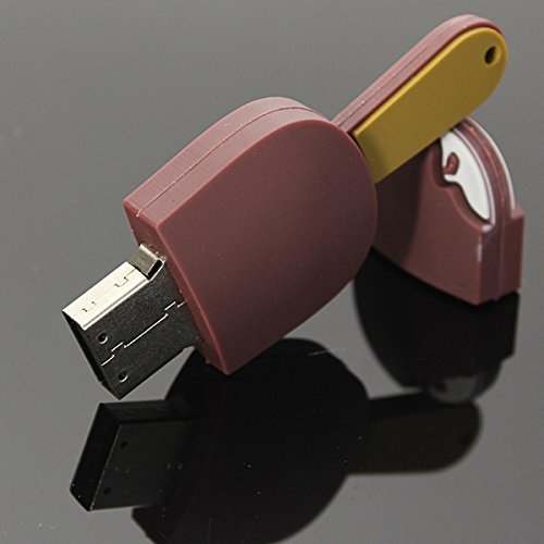 Fashion Gift Cartoon Ice Cream Model 8GB USB 2.0 Flash Drive Memory Stick Thumb Pen Drive