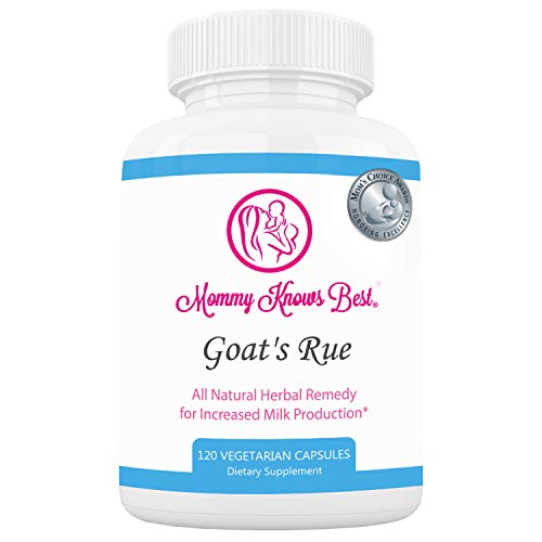 Goats Rue Lactation Aid Support Supplement for Breastfeeding Mothers - 120 Vegetarian Capsules (1)