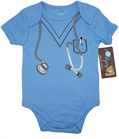 Doctor Scrubs Funny Baby Boy Girl Novelty Uniform Costume Infant - Cute Bodysuit