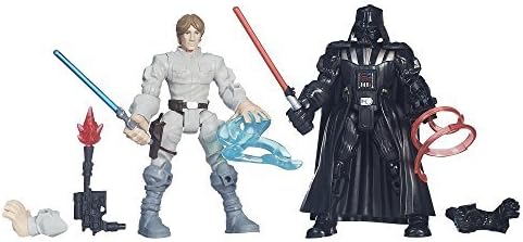 USA DisneyPark Star Wars hero Smasher's Action Figure 2 Pack Luke Skywalker VS Darth Vader / Star Wars Hero Mashers Battle Pack Action Figures [parallel import]