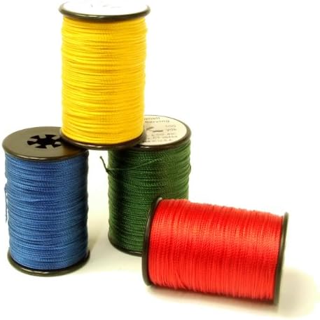 Archery Multi Filament Nylon Brownell 100 Yards #4 Twisted End Serving String