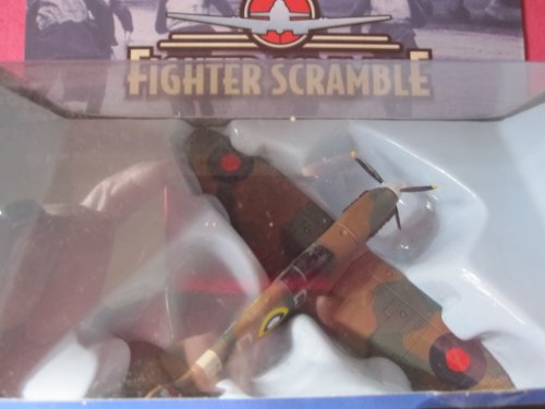 Corgi Supermarine Spitfire Douglas Bader Fighter Scramble Series with Display Stand