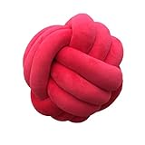 Livoty Fashion Knot Ball Pillow Throw Pillow Plush