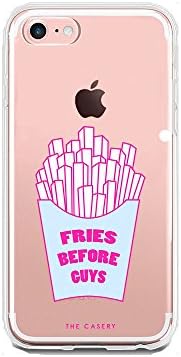 The Casery Fries Before Guys iPhone 6 Matte Finish Clear Slim Fit Cell Phone Case