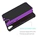HTC Desire 626S Case, HTC Desire 626 Case, Zectoo Hybrid Shockproof Dual Layer Armor Defender Protective Bumper Cute Slim Hard Back Case Cover for HTC Desire 626 / 626s - Purple