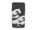 Sonix Tokyo Wave Case for iPhone X/XS [Military Drop Test Certified] Protective Clear Case for Apple iPhone X, iPhone Xs
