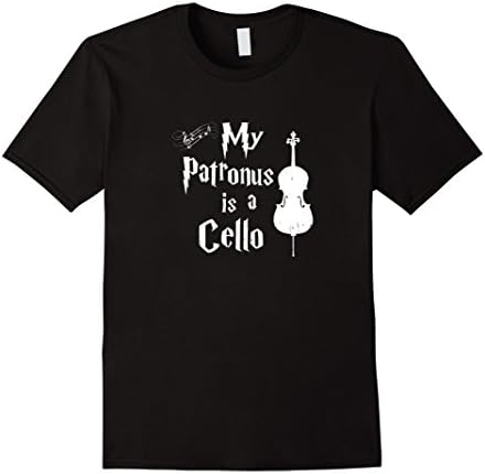 Mens My Patronus Is A Cello Large Black