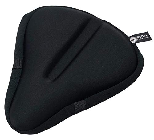 wide seat for stationary bike