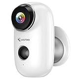 WiFi Outdoor Security Camera System Wireless for Homes - 1080P Rechargeable Battery Powered w/Night Version, 2-Way Audio HD Video Surveillance System