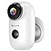 WiFi Outdoor Security Camera System Wireless for Homes - 1080P Rechargeable Battery Powered w/Night Version, 2-Way Audio HD Video Surveillance System