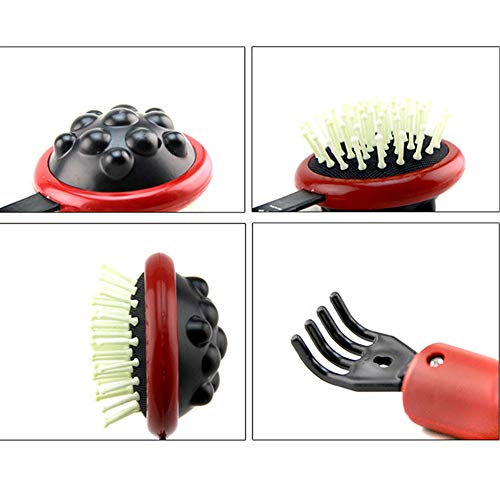 Body Massage Knock Hammer Stress Release Comb Massager Neck Arm Back Scratcher Relaxing Health Care - Thumbnail 2