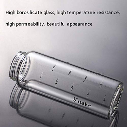 XYSQWZ Dressing & Gewürzspender Gewürzbehälter Gewürzbox Gewürz Cruet Flasche Gewürzglas Glasvorratsglas Mit… – Bild 6
