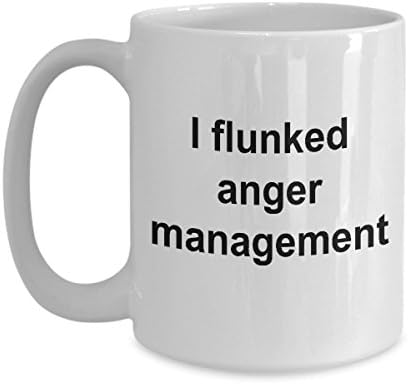 WTK Enterprises I flunked anger management mug