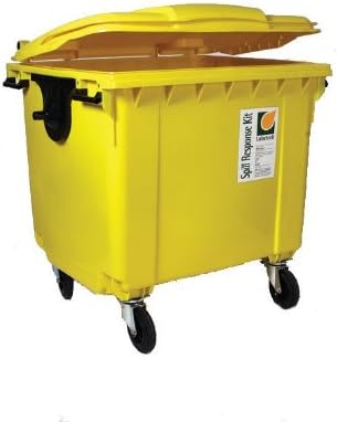 4 wheeled bin 900ltr chemical spill response kit 04-1100