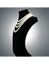 T-Doreen Collar de perlas largas para mujeres y niñas de 69 pulgadas