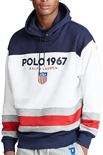ralph lauren color block hoodie