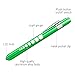 Escolite Reusable LED Penlight with Pupil Gauge for Medical Nurse