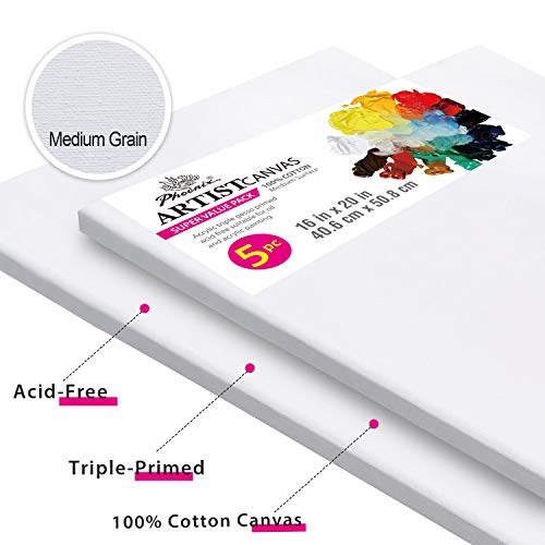 2 PHOENIX+Pre+Stretched+Canvas+Painting