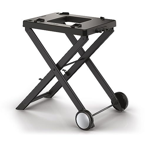 Ninja Woodfire Klappbarer Grillständer, kompatibel mit Ninja Woodfire Elektro-Outdoor-Grill (OG700-Serie), offizielles Zubehör, Schwarz/Grau XSKGRLLSTDEUK