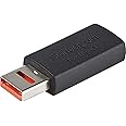 StarTech.com Adaptateur USB bloqueur de données USB mâle vers femelle USB-A Adaptateur de charge sans données/adaptateur d'al