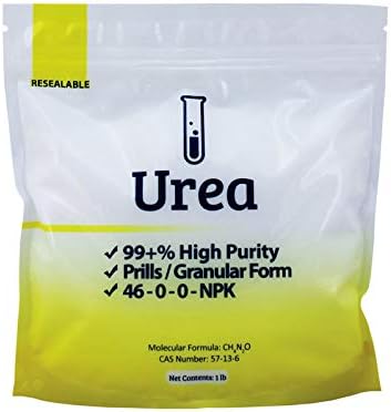 Duda Energy urea1f Urea 99+% Pure Commercial Grade 46-0-0 Granular/Prilled Fertilizer Aqua Regia, 1 lb.