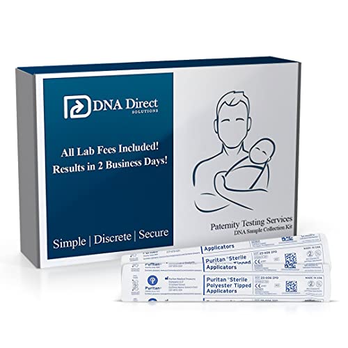 DNA Direct Paternity Test Kit All Lab Fees & Shipping to Lab Included Results in 2 Business