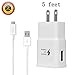 MBLAI Fast Charge Adaptive Fast Charger Kit for Samsung Galaxy S7/S7 Edge/S6/Note5/4 /S3,MBLAI USB 2.0 Fast Charging Kit True Digital Adaptive Fast Charging (Wall Charger + Micro USB Cable)