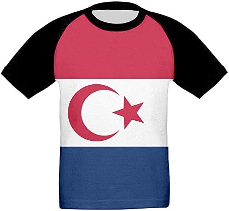 ONE SUIT Flag of The Dutch Islamic Children's Full Print Short Sleeve Child Toddler T-Shirt Tee