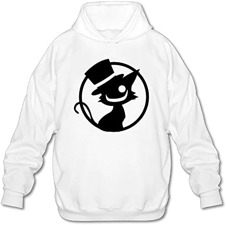 Sagittarius Cartoon Cat Men's Novelty Graphic Long Sleeve Hoodie Kangaroo Pocket For Young And Reckless Tops Shirt Coat