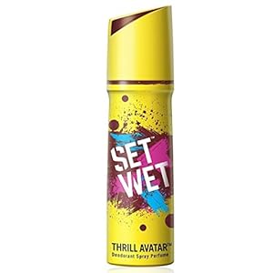 Set Wet Thrill Avatar Deodorant Spray Perfume, 150 ml