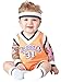 InCharacter Double Dribble Infant Costume Orange