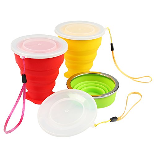 Buy Collasible Cup,Yilove Silicone Travel Drinking Cup with