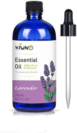 Essential Oils Lavender, 150ML 100% PURE NATURAL Premium Therapeutic Grade Aromatherapy Essential Oil set 4.5 fl oz From KIUNO