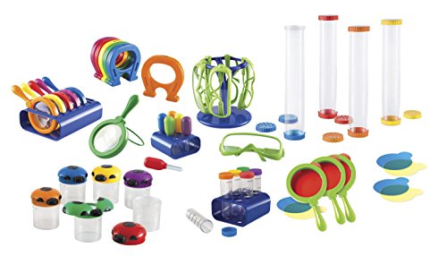 Learning Resources Primarty Science Classroom Science Center School Bundle, 47 Pieces