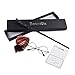 Besmon Cosplay Wand Set for Halloween|Wizard Costume|Dress Up Party,Wand Set with Glasses,Tie,Gift Card