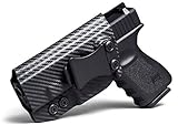 Concealment Express IWB KYDEX Holster Waistband Concealed Carry Holster, Carbon Fiber Black - Left Hand