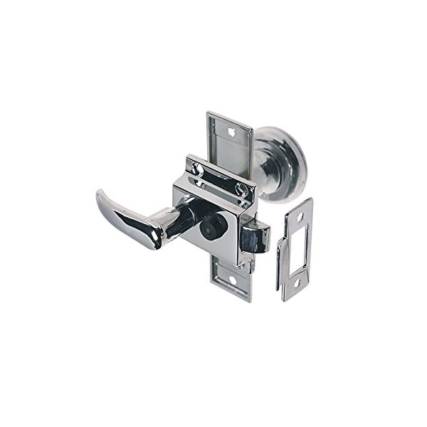 Perkon-0930DP0CHR-Reverse-Strike-Rim-Latch-Set Perkon-0930DP0CHR-Reverse-Strike-Rim-Latch-Set