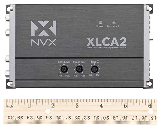 NVX XLCA2 2-Channel Line Out Converter with xBOOST Technology with Remote bass knob - Thumbnail 3
