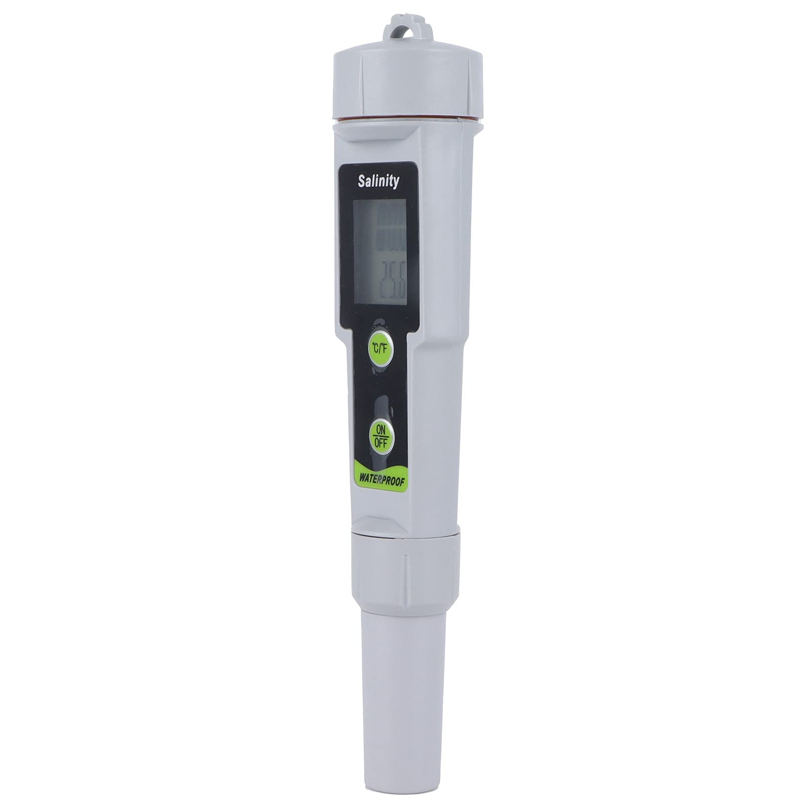 Salinity Meter, Salinity Digital Pen‑Type Salinity Meter, Professional Automatic Temperature Compensation Antifreeze Refractometer, Salinity Refractometer for Marine Fishkeeping Aquarium