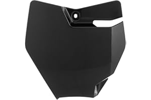 Acerbis Front Number Plate Black for KTM 65 SX 2016-2018