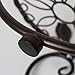 HLC 3 Tier Metal Garden Plant Stand Flower Pot Plant Holder Display Rack for Indoor Outdoor Use,Metal Flower Stand With 3 Flower Pot for Patio, Living Room,Corner Balcony and Bedroom