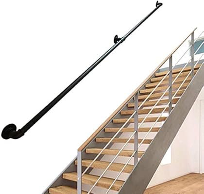Industrial Stair Handrail Complete Kit Elderly Staircase
